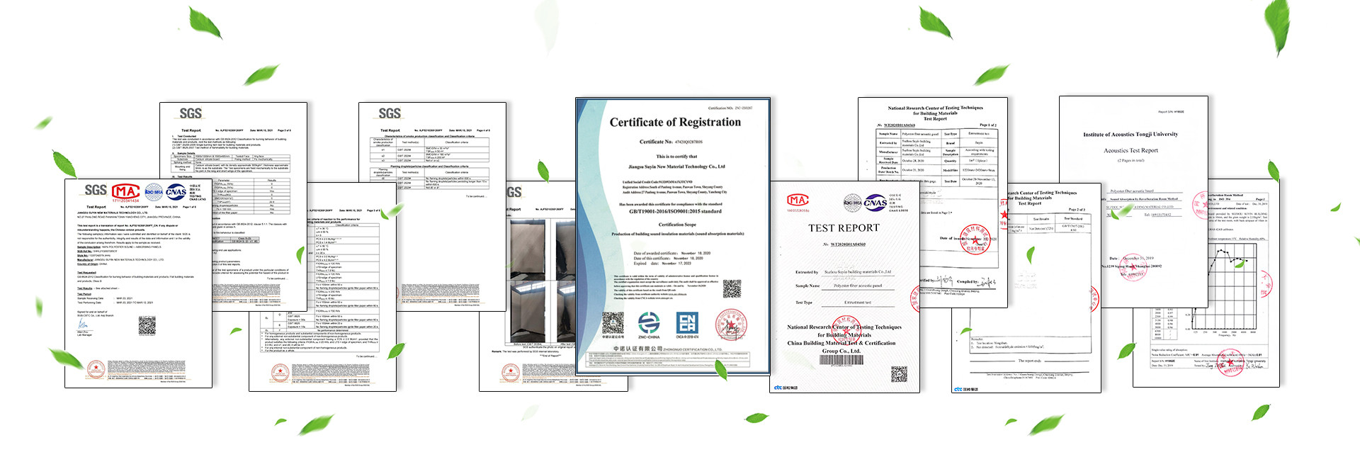 calidad Los paneles acústicos del poliéster Fábrica